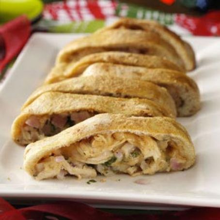2012 BBQ Chicken Pizza Roll-Up