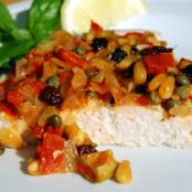 Swordfish a la Siciliana