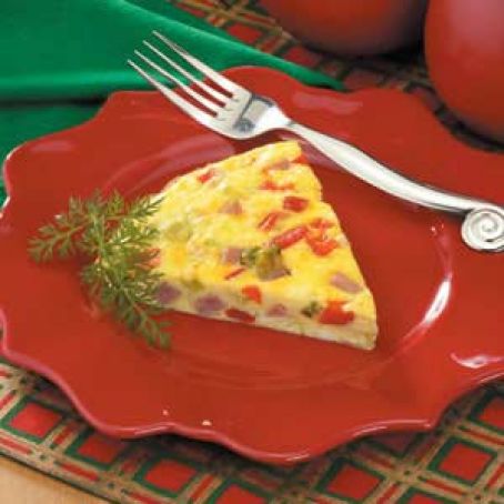 Oven -Baked Western Omelet Recipe