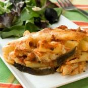 Eggplant and Ziti Parmesan