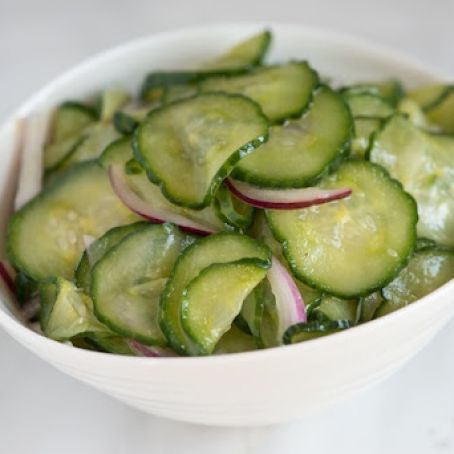 Tangy Cucumber Salad Recipe