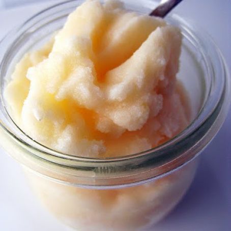 Fresh Orange Sherbet