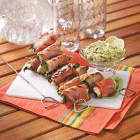 Prosciutto Chicken Kabobs Recipe