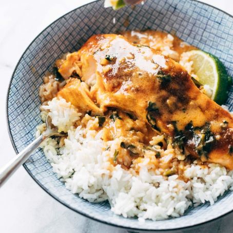 Coconut Curry Salmon