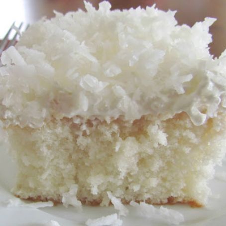 Coconut Cream Poke Cake