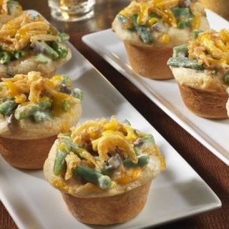 Mini Green Bean Casseroles