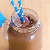 Chocolate Fudge Protein Shake~Chocolate-Covered Katie