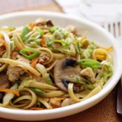 Lo Mein with Stir-Fry Vegetables