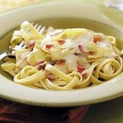 Artichoke Chicken Fettuccine