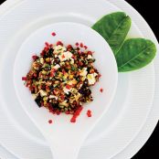 Fried Eggplant Salad with Feta
