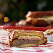 HOMEMADE MONTE CRISTO SANDWICH