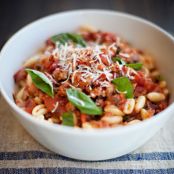 Cavatelli with Sardinian Meat Sauce
