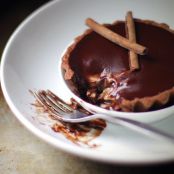 Chocolate and Banana Tart