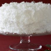 Coconut Cake with Coconut Buttercream