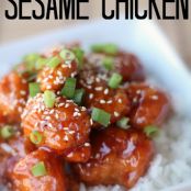 Sticky Sesame Chicken