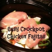 Chicken Fajitas - Easy Crockpot
