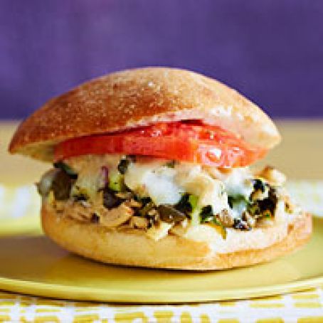 Spinach & Artichoke Tuna Melts