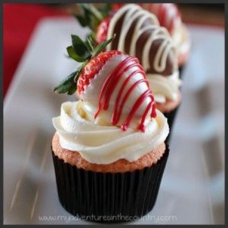 Strawberry Cupcakes
