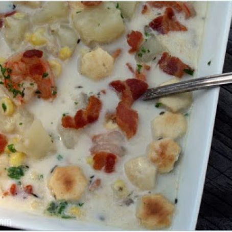 Sweet Corn and Shrimp Chowder