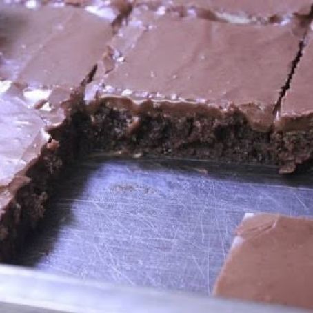 Iced or Frosted Brownies