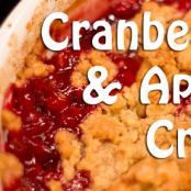 Cranberry and Apple Crisp
