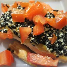 Sesame Encrusted Salmon