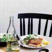 Cotoletta of free-range pork with Italian coleslaw