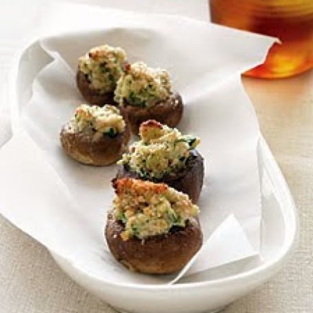 Goat Cheese-Stuffed Mushrooms
