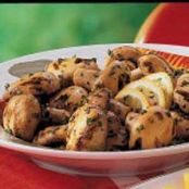 Lemon Garlic Mushrooms