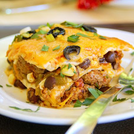 30 MINUTE MEXICAN LASAGNA