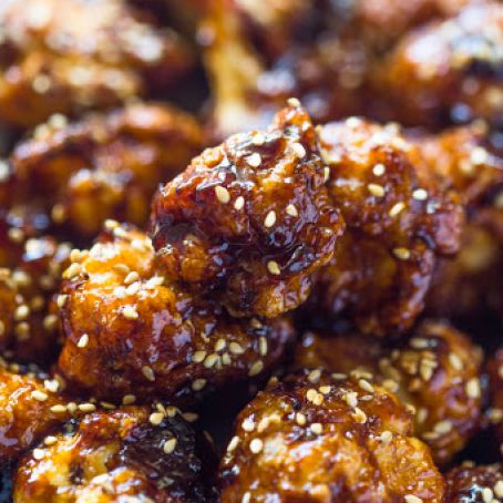 Crispy Sesame Cauliflower