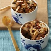 Raisin-Studded Apple Bread Pudding