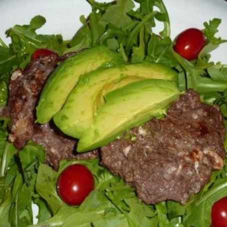 Feta & Green Onion Buffalo Burgers