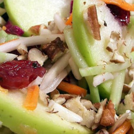 Sweet Broccoli Slaw with Cranberries