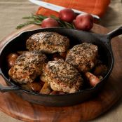 One-Pot Rosemary Pork Chops & Potatoes