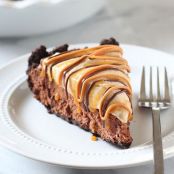 Chocolate Peanut Butter Caramel Mousse Pie
