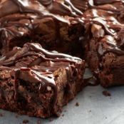 Peanut Butter Molten Lava Brownies