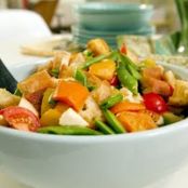 Smoky Panzanella with Market Vegetables