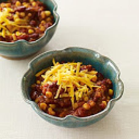 15 MINUTE VEGETARIAN CHILI
