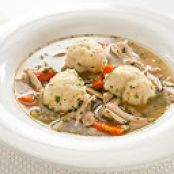 Lighter Chicken and Dumplings