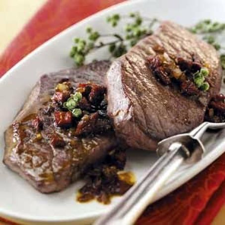 Fancy Skillet Steaks