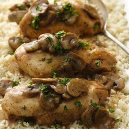 Slow-Cooker Chicken Marsala