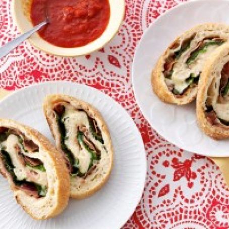 Venetian Rolled Pizza (Giada)