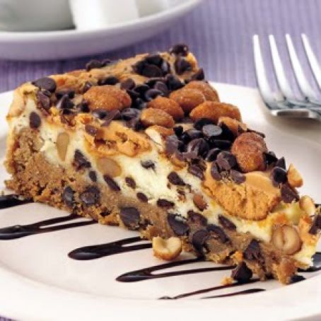 Chocolate Chip-Peanut Butter Torte