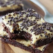 Peanut Butter Frosted Brownies Recipe