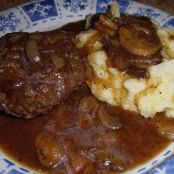 Hamburger Steaks with Onion Gravy