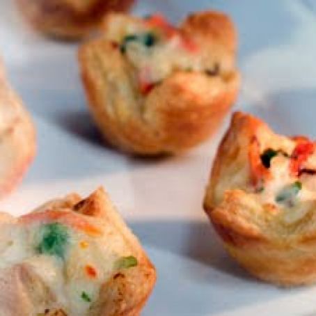 Vegetable & Cheese Pastry Puffs