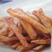 Crispy baked french fries