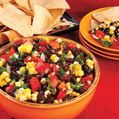 Awesome Black Bean and Corn Salsa