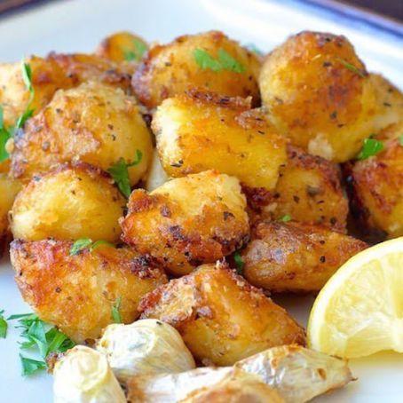 Lemon Herb Roasted Potatoes - Rock Recipes - Rock Recipes